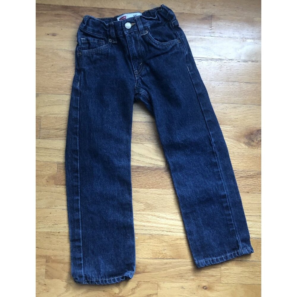 Levi's Size 6 Reg 514 Slim Straight Blue Jeans
